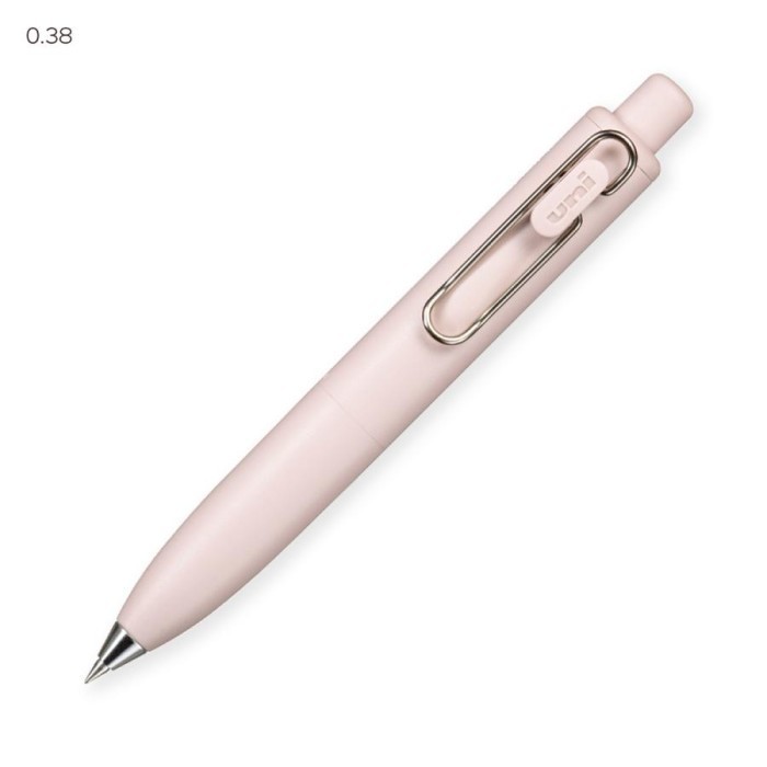 

Thosti Uni UniBall One Pocket Gel Ink Pen 0.38mm 0.5mm Mitsubishi UMN-SP - 0.38 Peach Milk