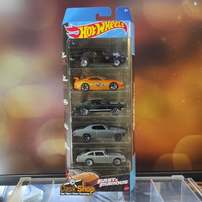 Hot Wheels HW 5 GiftPack FAST AND FURIOUS 2023 Toyota Supra Orange