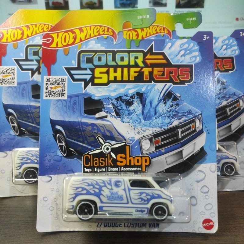 Hot Wheels Color Shifters  77 Custom Dodge Van Tampo Treasure Hunt