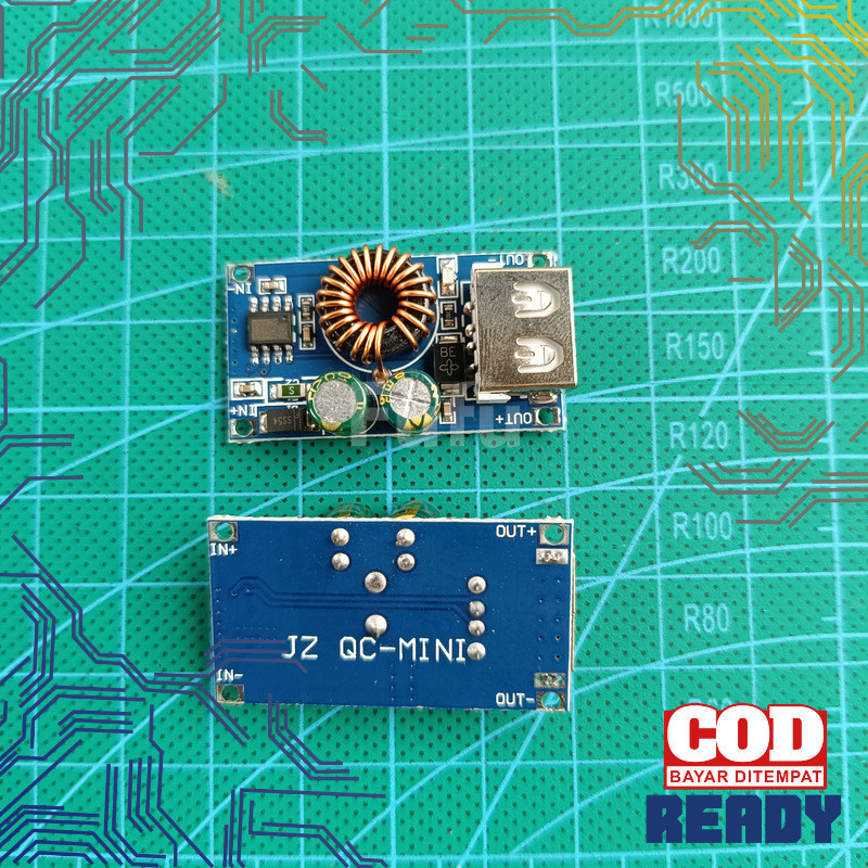 Modul USB QC 3.0 Stepdown USB DC-DC Converter Quick Charge Output