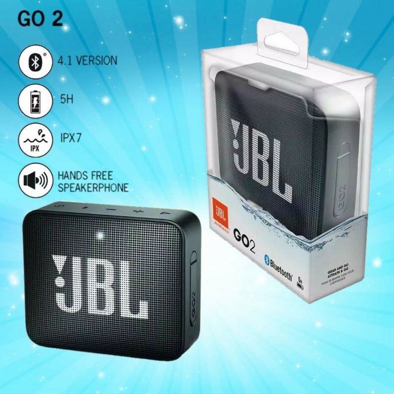 musik box bluetooth full bass speaker ~ jbl go2 original | arjuan store(Gratis ongkir + Termurah)