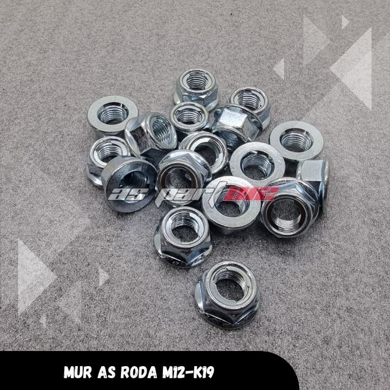 MUR AS RODA / MUR AS AREM M12 KUNCI 19 MUR AREM RXKING F1ZR / MUR AS RODA BELAKANG F1ZR JUPITER VEGA