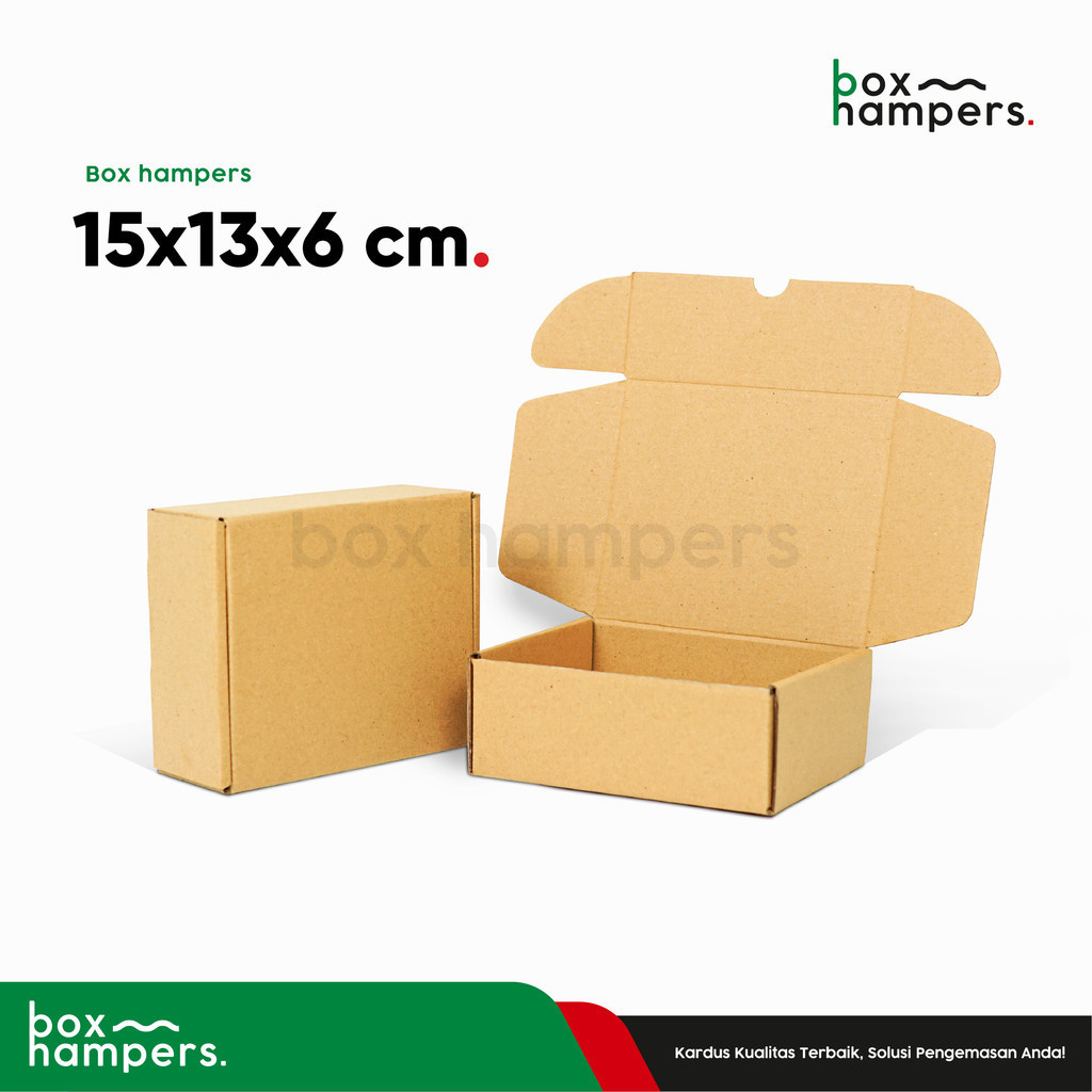 

Box 15x13x6 cm (Reven) Kardus/Karton/Polos/hampers/boxdompet/tinggi6