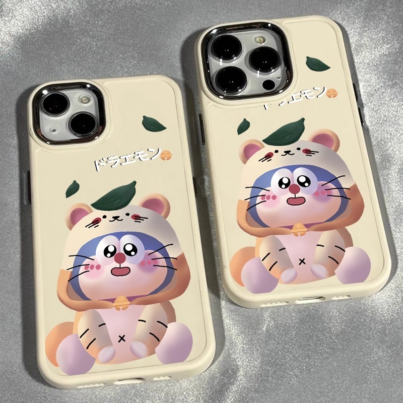 CoupleCasing TPU Soft Silicone Lucu Kartun Doraemon Casing Kompatibel Untuk iPhone 11 PRO MAX 12 PRO