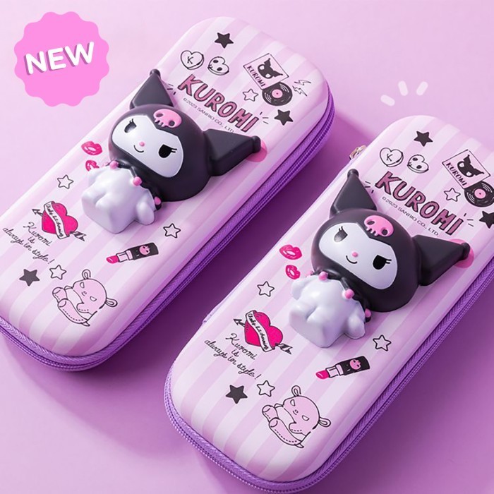 

✨NEW✨ -TOKKADO Sanrio Squishy Pencil Case Kotak Pensil Anak Lucu - Cinnamoroll
