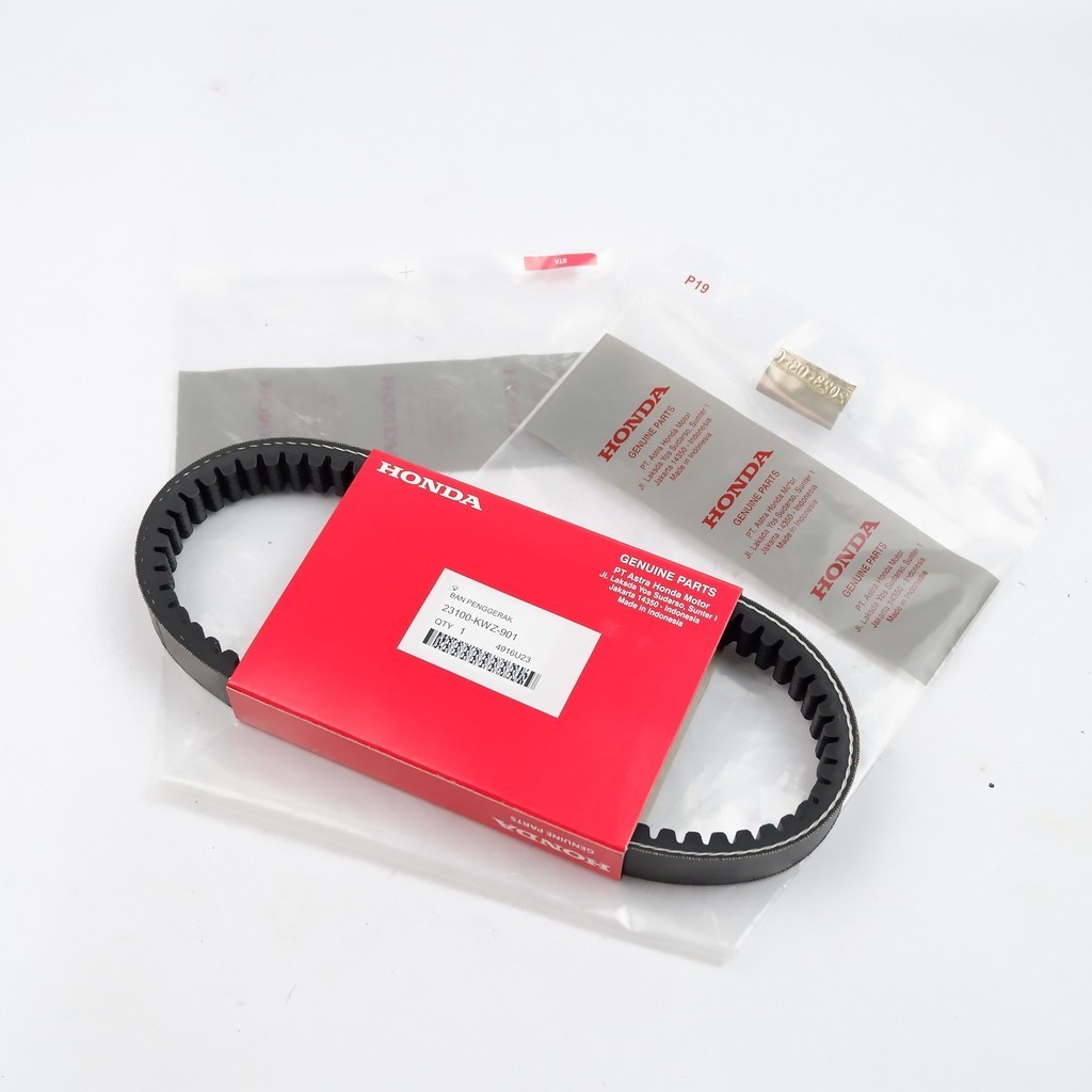 Vanbelt KWZ Original AHM Honda Revo AT / VBelt ORI AHM Motor REVO AT - 23100-KWZ-901