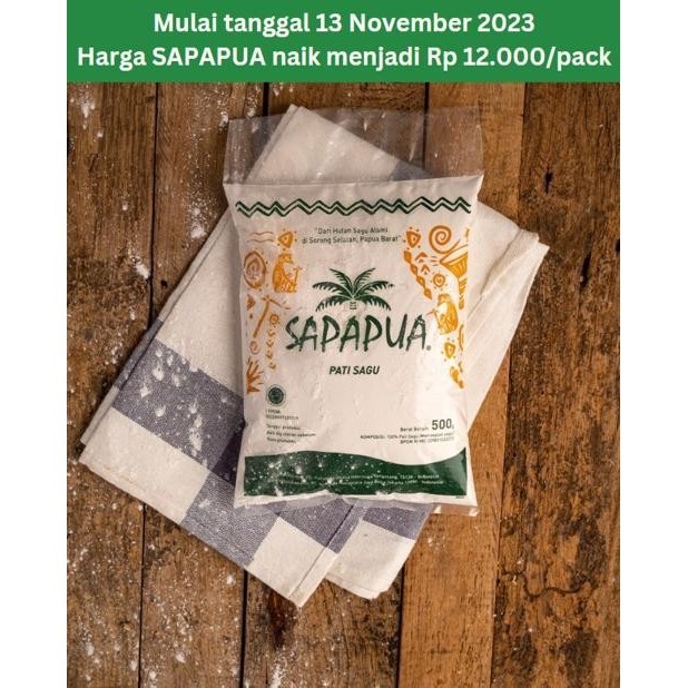 

Sapapua (Tepung Sagu dari Papua) 500 gram