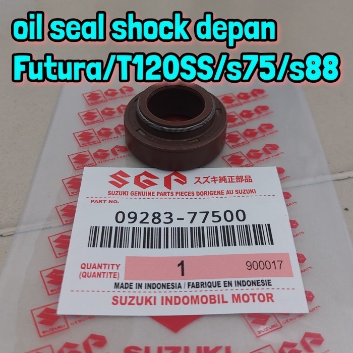 oil seal shock depan Futura T120ss S75 S88 09283-77500 dhmobil
