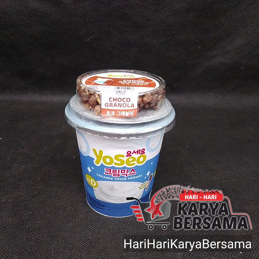

YOSEO CREAMIX THICK YOGURT HONEY BUTTER WITH CHOCO GRANOLA 90GR