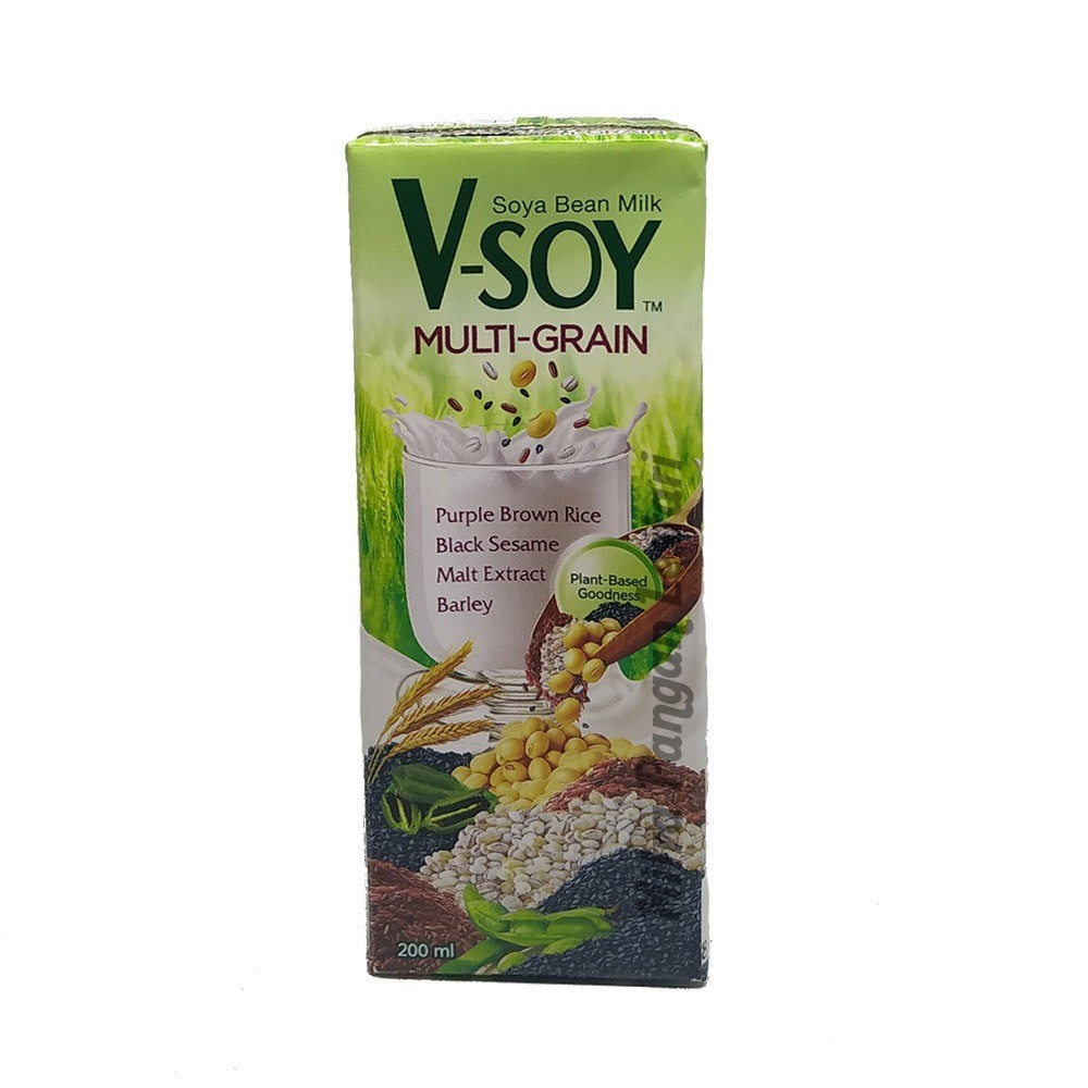 

V-Soy Susu Kedelai Multi Grain 200 ml