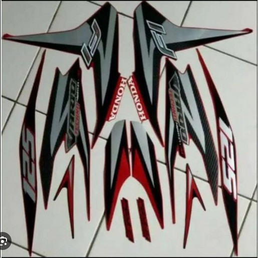 STRIPING STIKER MOTOR VARIO TECHNO 125 FI 2012