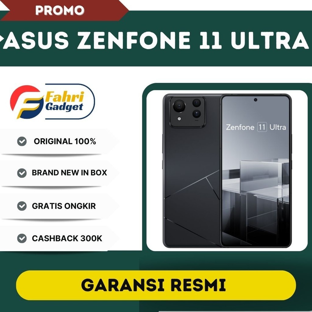 Asus Zenfone 11 Ultra 16/512GB - Snapdragon 8 Gen 3 Layar AMOLED 6.8"