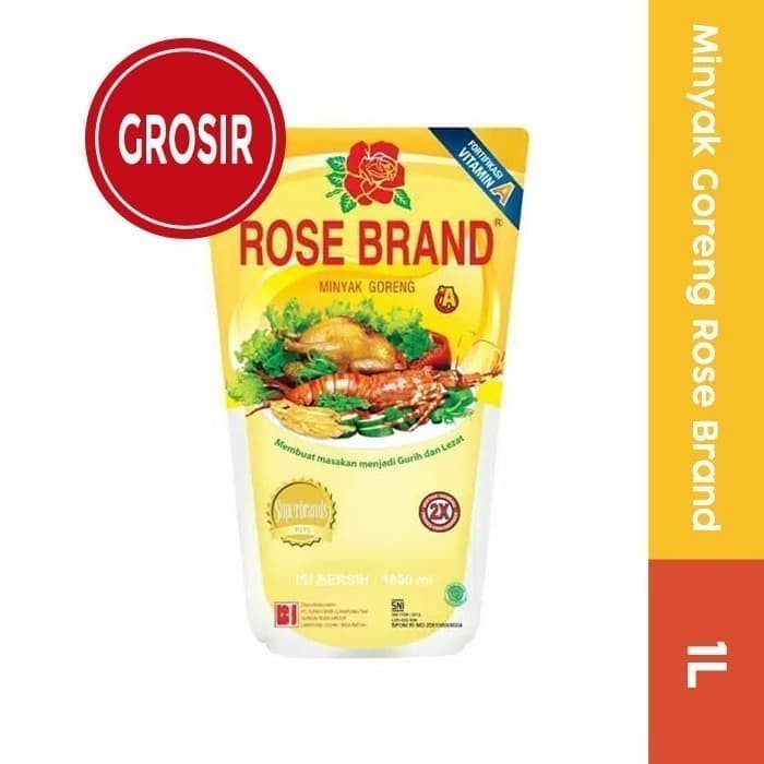 

Rose Brand Minyak Goreng 1L 1 Karton Grosir afewmart