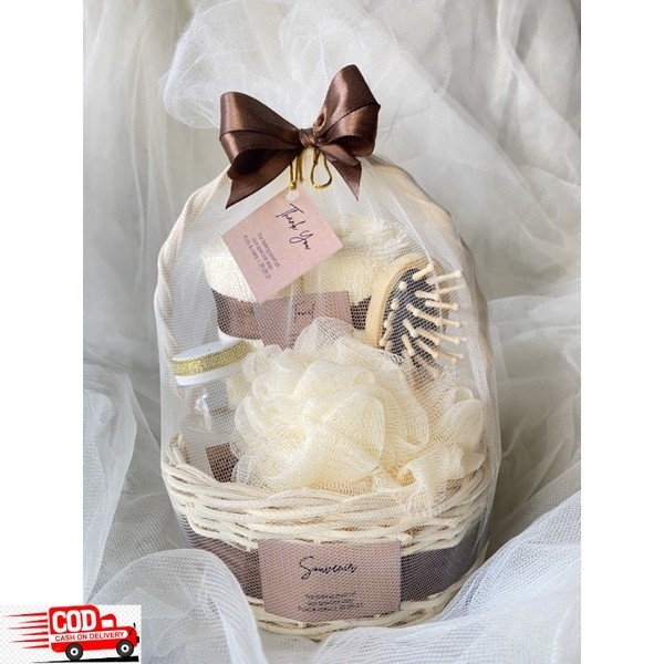 Souvenir siraman souvenir akikah souvenir handuk hampers siraman hampers handuk  akikah hampers 7 bu