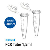 PCR Tube Microtube 0,2 / 1,5 / 5 Ml Tabung Eppendorf Satuan