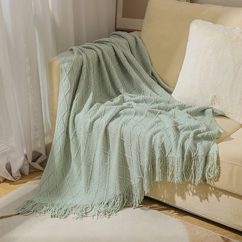 Selimut Estetik / Aesthetic Throw Blanket / Blanket Throw Estetik / Selimut Nordic Estetik / Selimut