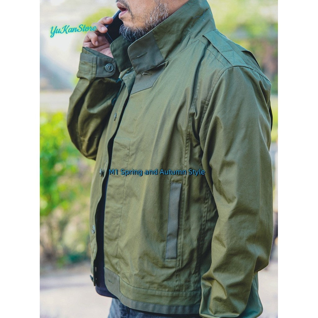M1 Tactical Suit Field Jacket Men's Spring And Autumn Style Lapel Jacket Outdoor Clothing