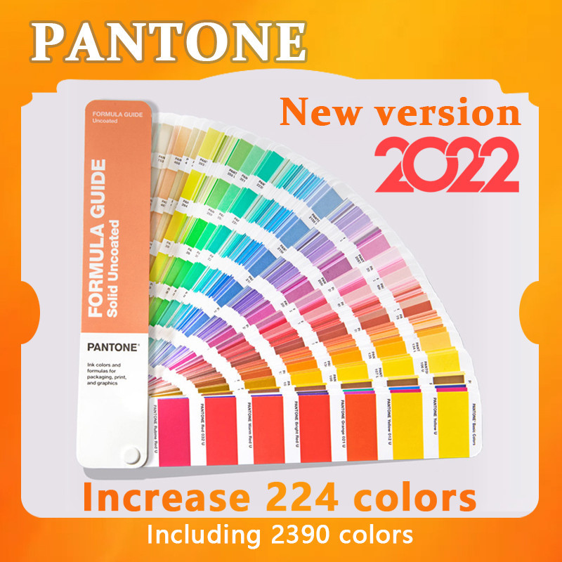 2022 New Legal Version of PANTONE International Standard card Uncoated Matte Offset Paper U Color Ca