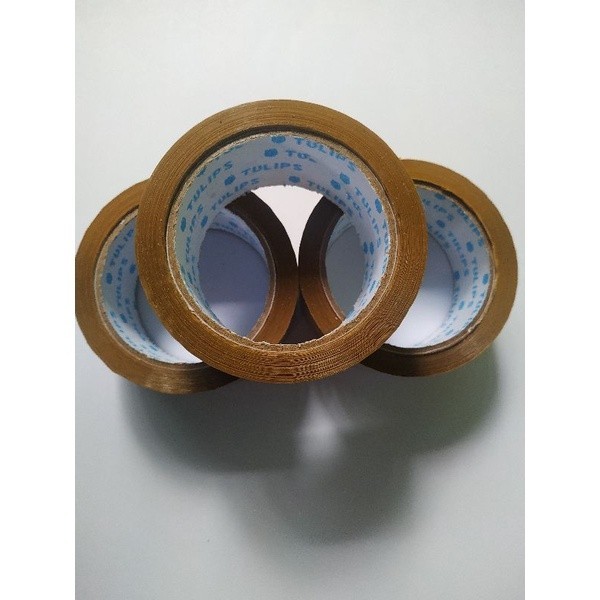 

Lakban Tulips Coklat 2 inchi x 75 Yard