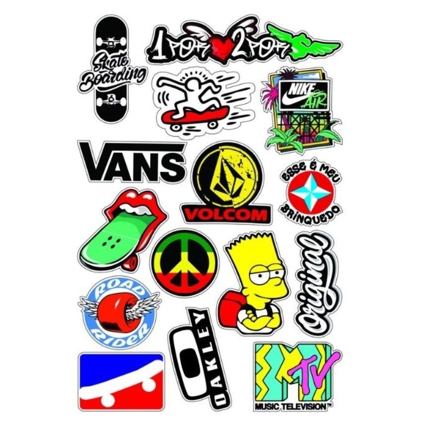 Sticker Pack Kekinian Stiker Pack Random Racing Untuk Gitar Laptop Helm Tumbler Anti Air Termurah Te