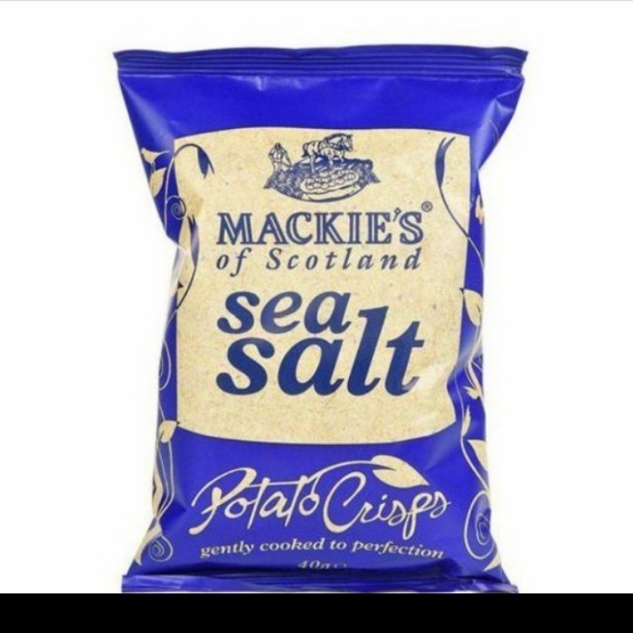 

mackies potato chips sea salt 150gr keripik kentang