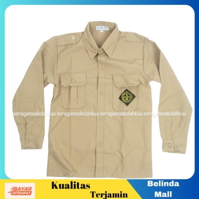 

⭐KUALITAS TERBAIK⭐ Baju Pramuka Panjang Penggalang Putra Seragam Sekolah SD Laki 7 Murah