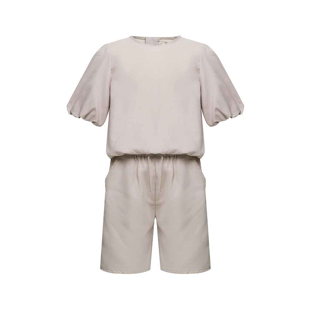 Pito Dito Girl Pistachio Setelan Anak Cream