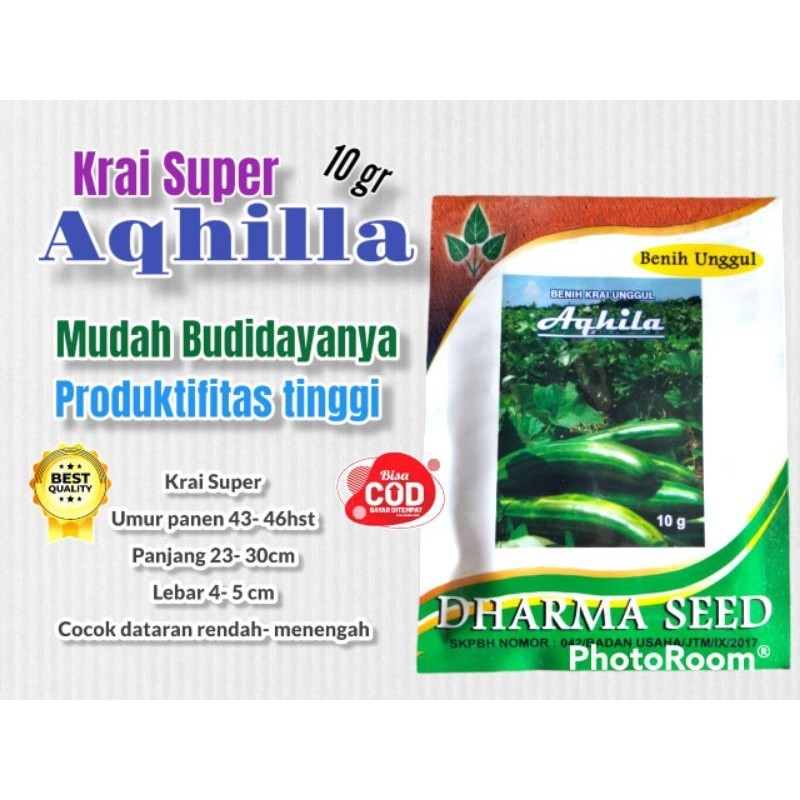 Benih Biji Bibit Krai Super AQHILA 10 gram / pack