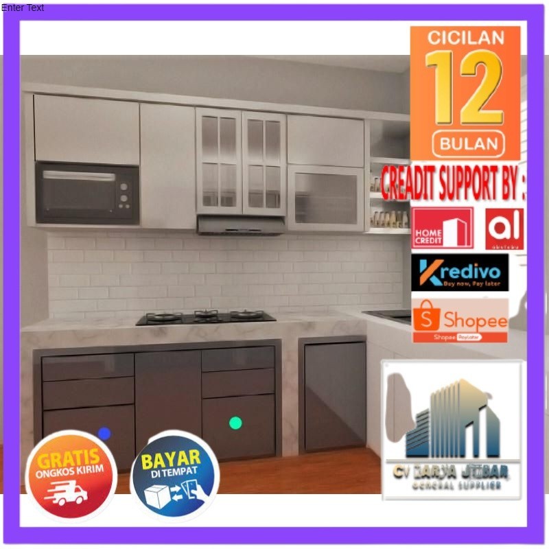 Kitchen set Minimalis Atas Lemari Dapur Gantung Minimalis Kayu Bawah Kabinet Custom