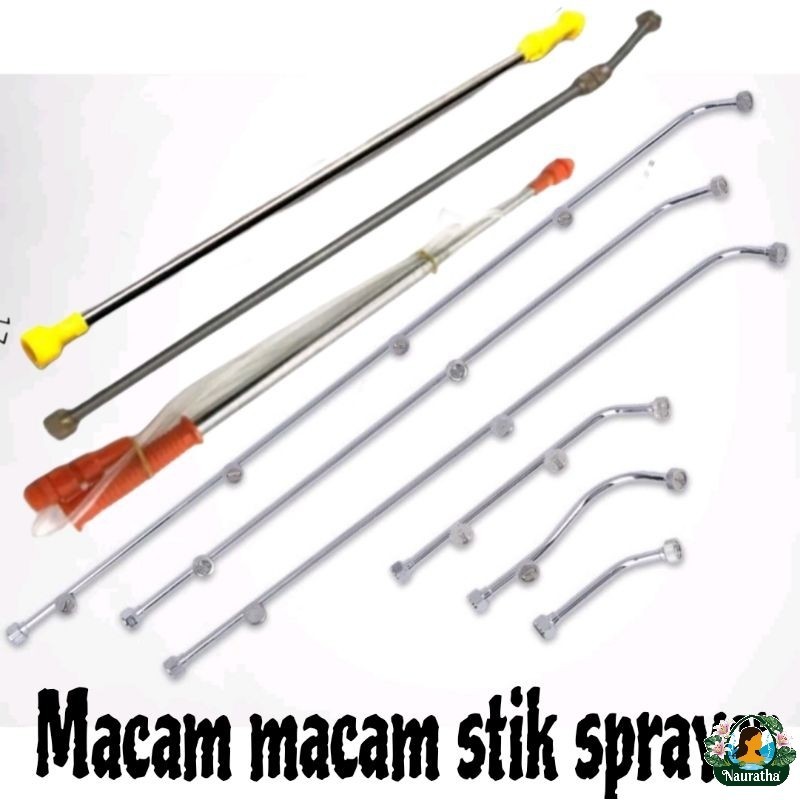 STIK SPRAYER VARIASI STIK SPRAYER PANJANG TELESKOPIK MATA 5 MATA 3/ STIK SPRAYER ELEKTRIK TELESKOPIK
