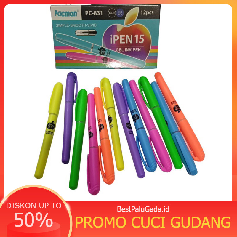 

PEN GEL INK I-PEN12PC MIX