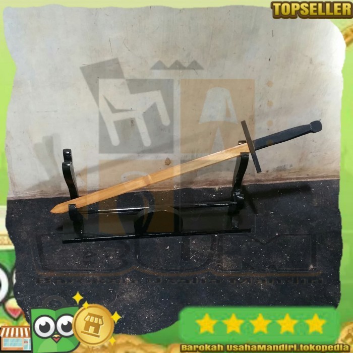mainan pedang kayu ( wooden dark knight special sword )