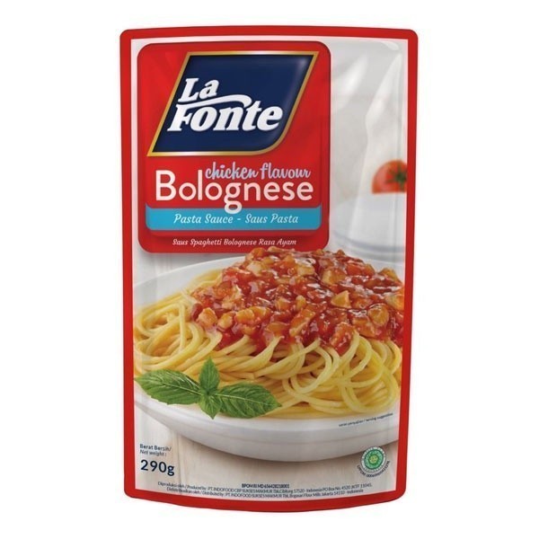 

HPM - LAFONTE SAUS SPAGHETTI BOLOGNESE RASA AYAM 290 GR - PASTA - [213]