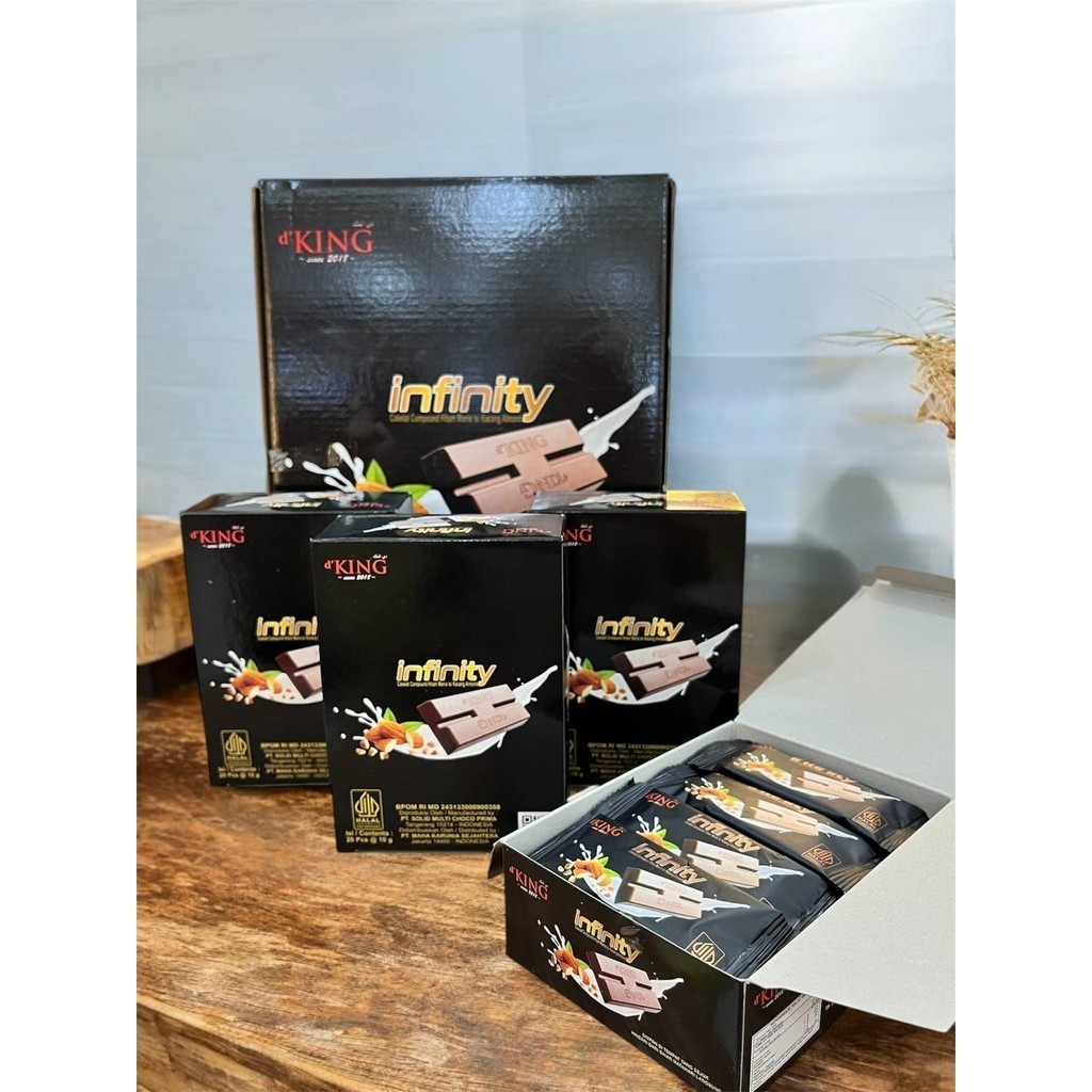 

!! COD !! D`KING-COKLAT DKING INFINITY 1 KOTAK 20 PCS