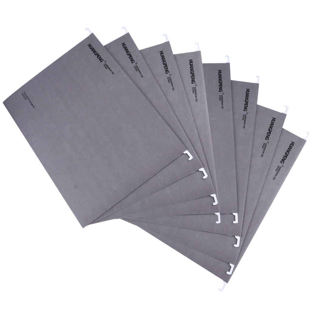 

10 Pcs Recycled Hanging Folders Clear Filing Envelope A4 Labor Clip Document Stand