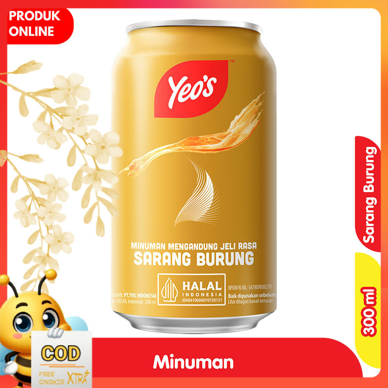

Yeo's Minuman Jeli Sarang Burung Kaleng 300 ml