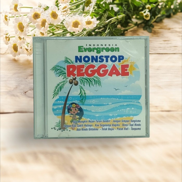 CD Audio Musik Indonesia Evergreen Nonstop Reggae