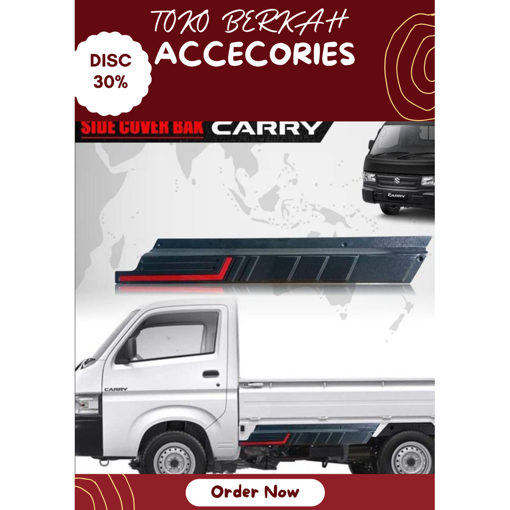 SAYAP SAMPING ALL NEW CARRY 2019 /CARRY Pickup With Mata Kucing / REFLEKTOR - VARIASI MOBIL CARRY