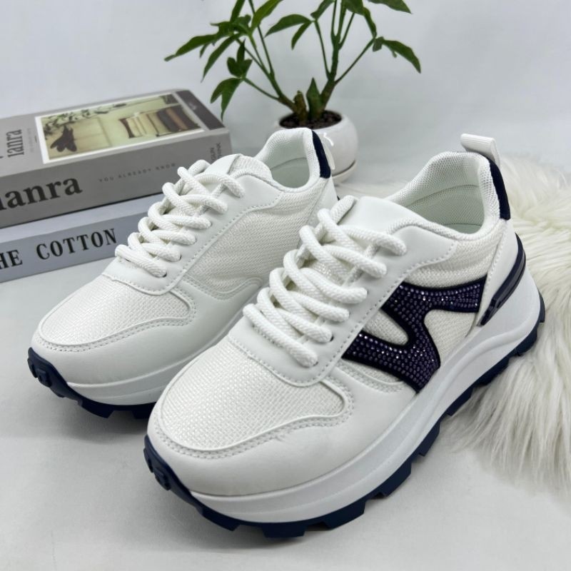 sepatu wanita fashion sport  5cm (JF6605)