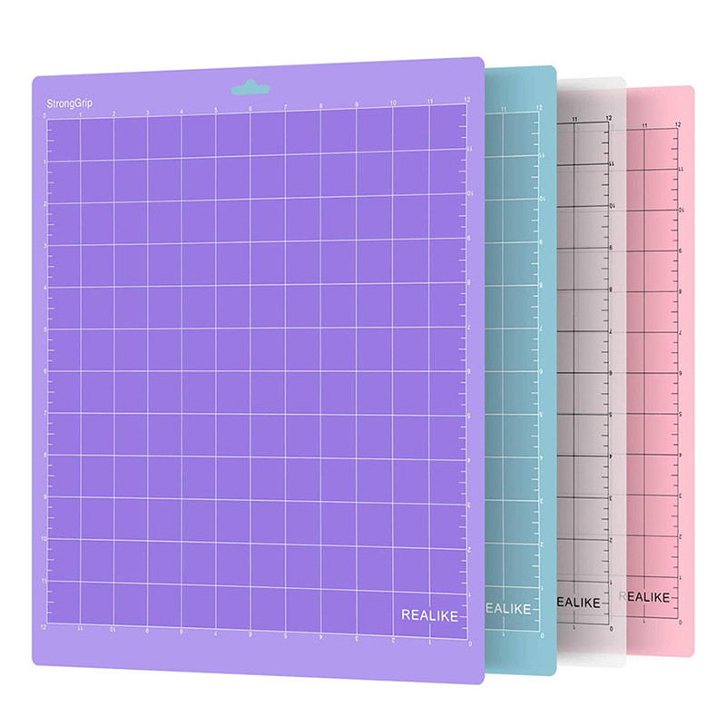 

1pc 12x12in Cameo Silhouette Engraving Machine Base Plate Tool Pad Cutting Mat for Cricut/Cameo 4 Adhesive PVC Cutting Mats