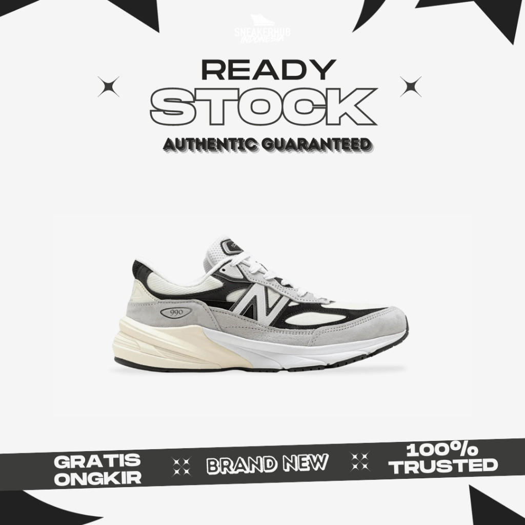 NB 990V6 Grey Black