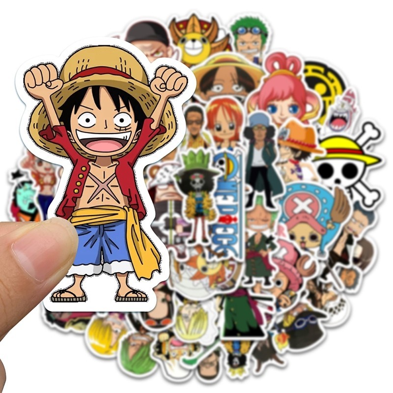 

Sticker Gaya lucu Anime Darah Super Popular One Piece Luffy Zoro Naruto Naruto Sasuke untuk papan luncur/Buku Harian/Laptop/Sticker Helm Tahan Air Vinil/hp casing stiker tahan air berperekat