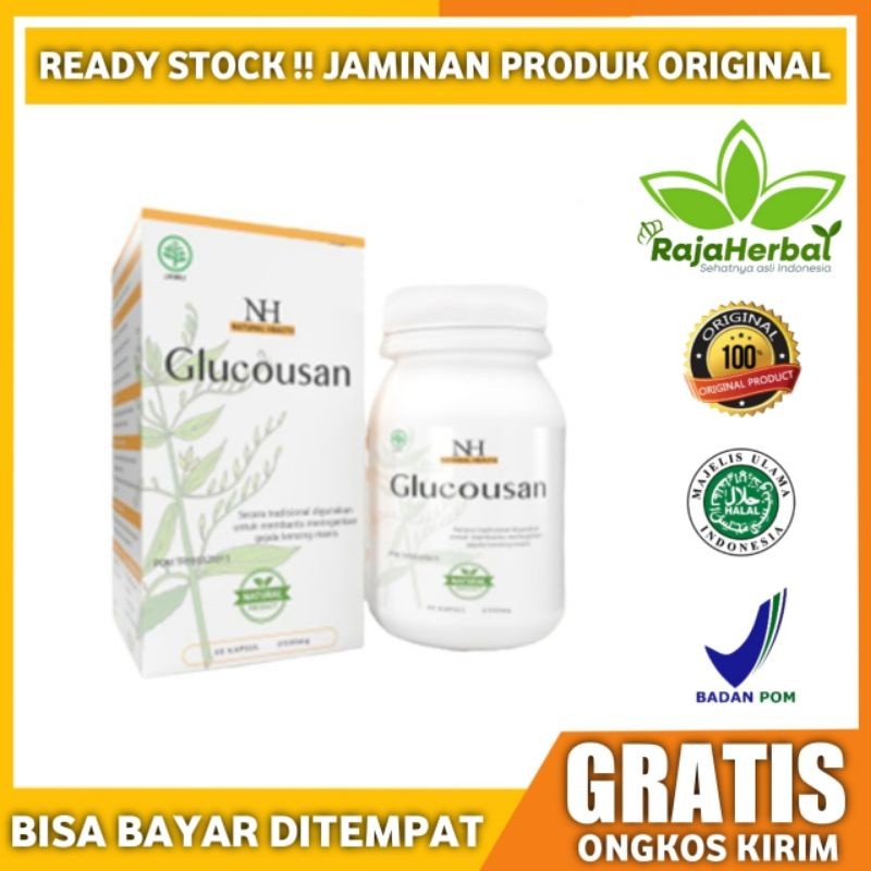 GLUCOUSAN - GLUCOUSAN ORIGINAL - OBAT GLUCOSAN - OBAT DIABETES HERBAL