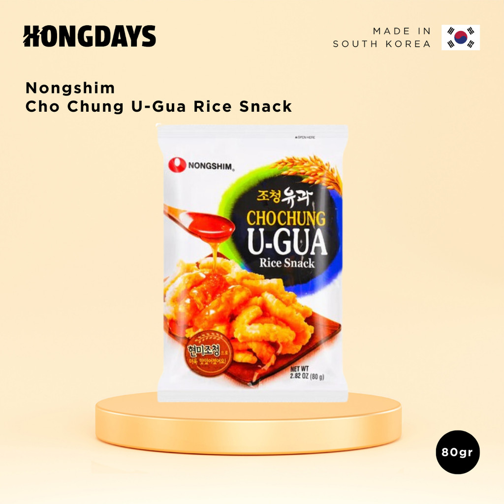

Nongshim Chochung U-Gua - Snack Beras Manis Made In Korea - HONGDAYS