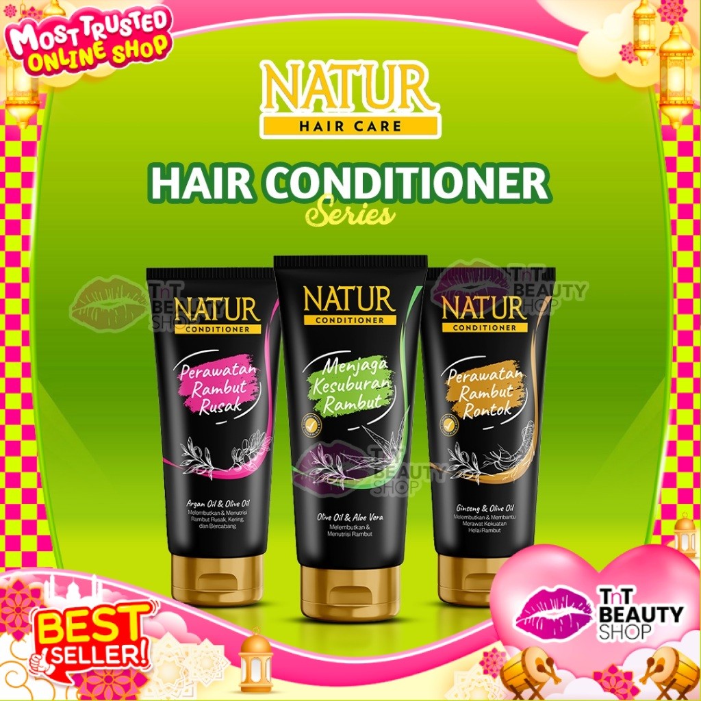 NATUR Hair Conditioner | Gingseng | Olive Oil | Moringa | TnT Beauty Shop