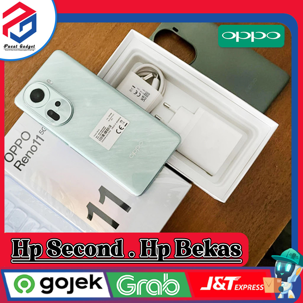 Oppo Reno 11 5G | Reno 11F 5G Ram 8 Rom 256GB Second Pusat Gadget