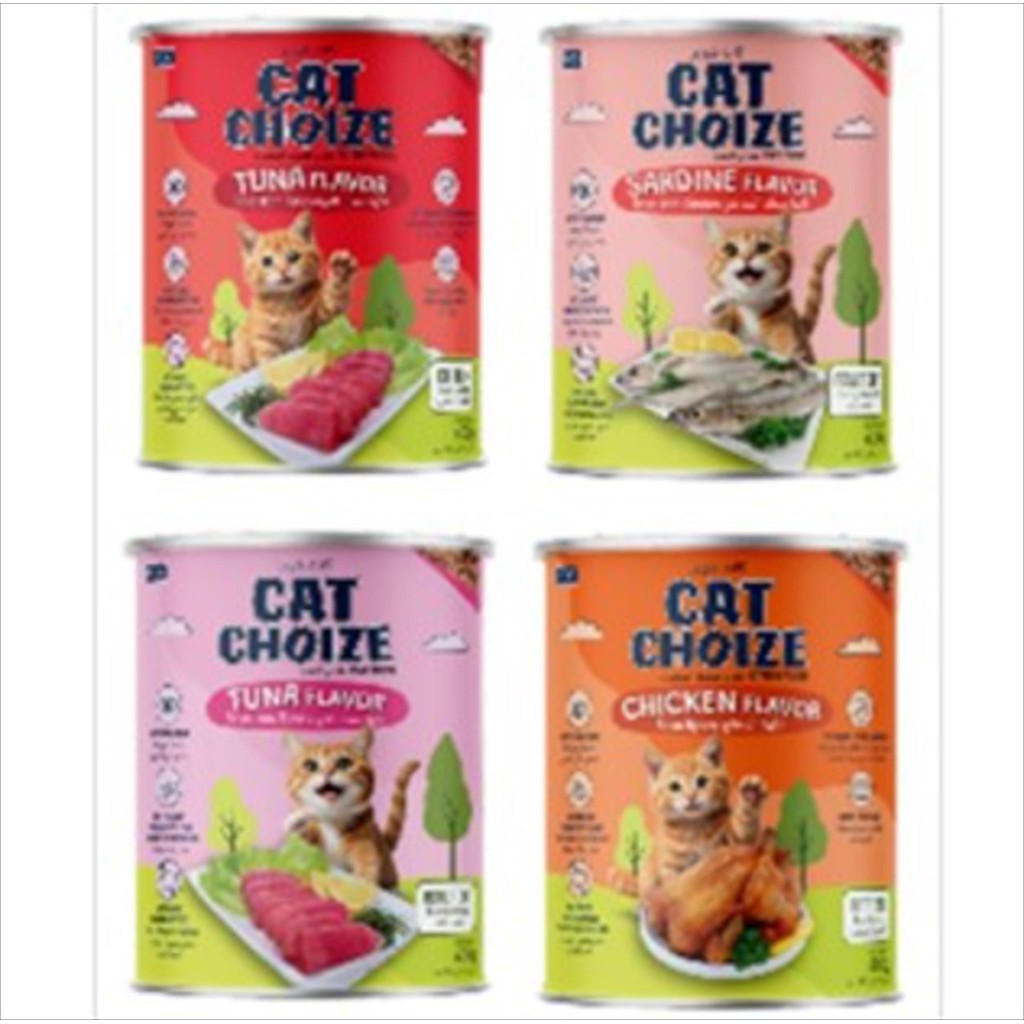 CAT CHOIZE KALENG 400GR (ADULT & KITTEN) / Makanan Basah Kucing