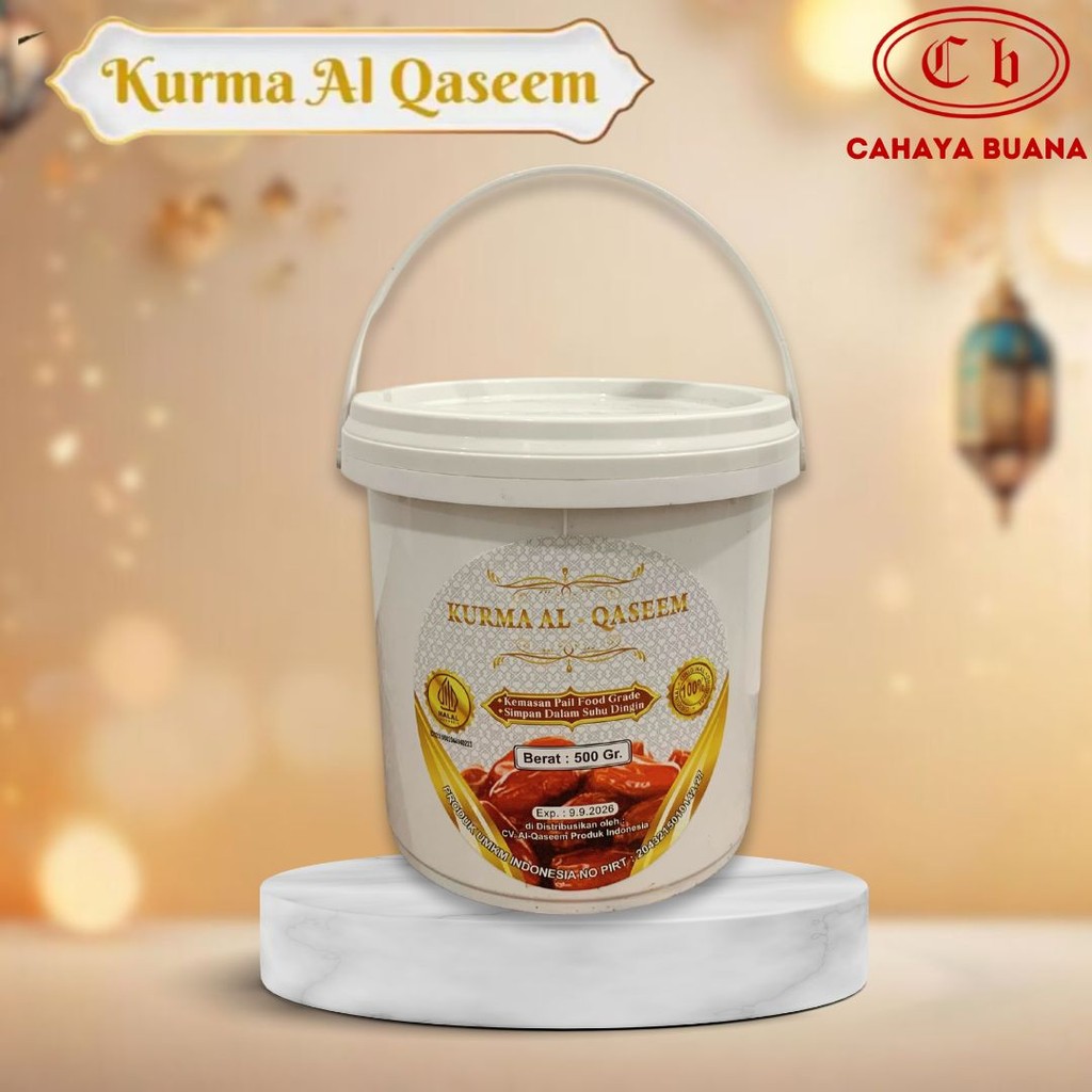 

Kurma Al Qaseem Ember 500 gram