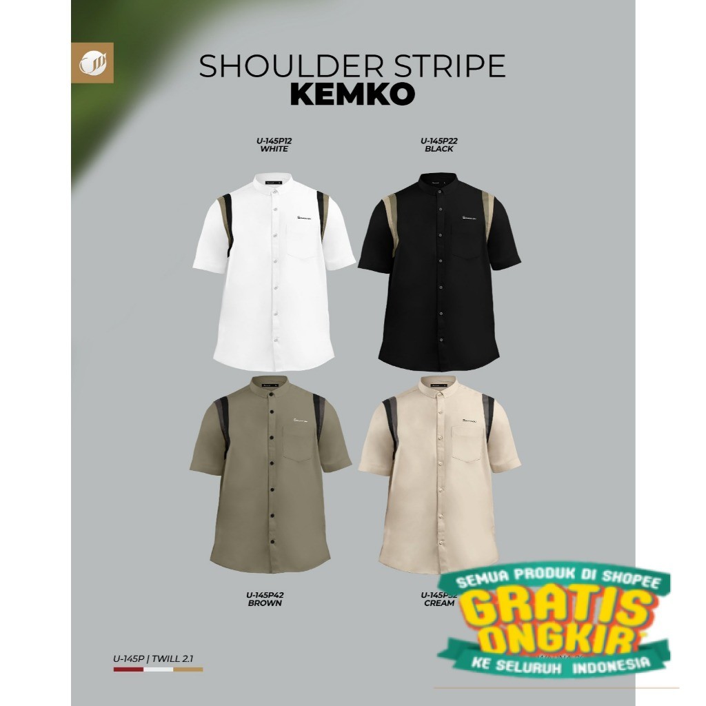 ~ SAMASE KEMKO SHOULDER U-145P/ Hijau sage lumut army ijo
