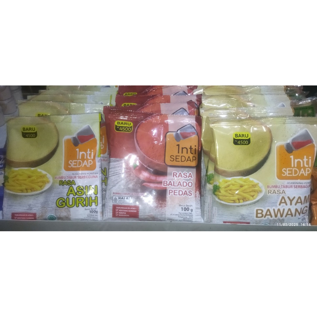 

Inti sedaap bumbu tabur serbaguna 100gr